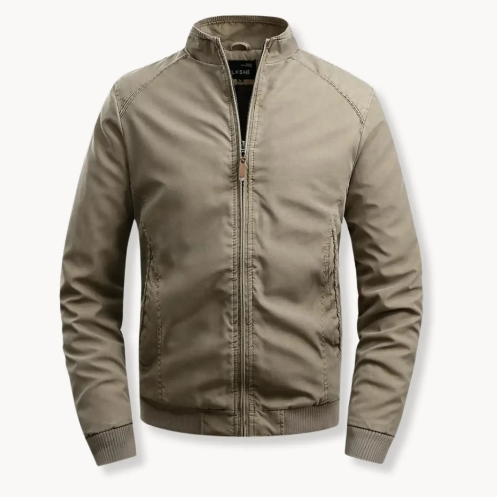 The Bordighera Veste légère en coton à fermeture éclair pour homme
