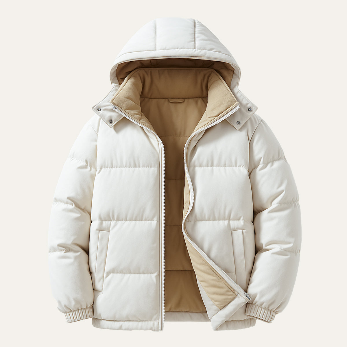 The Berlin Doudoune à capuche pour homme - Parka imperméable en duvet