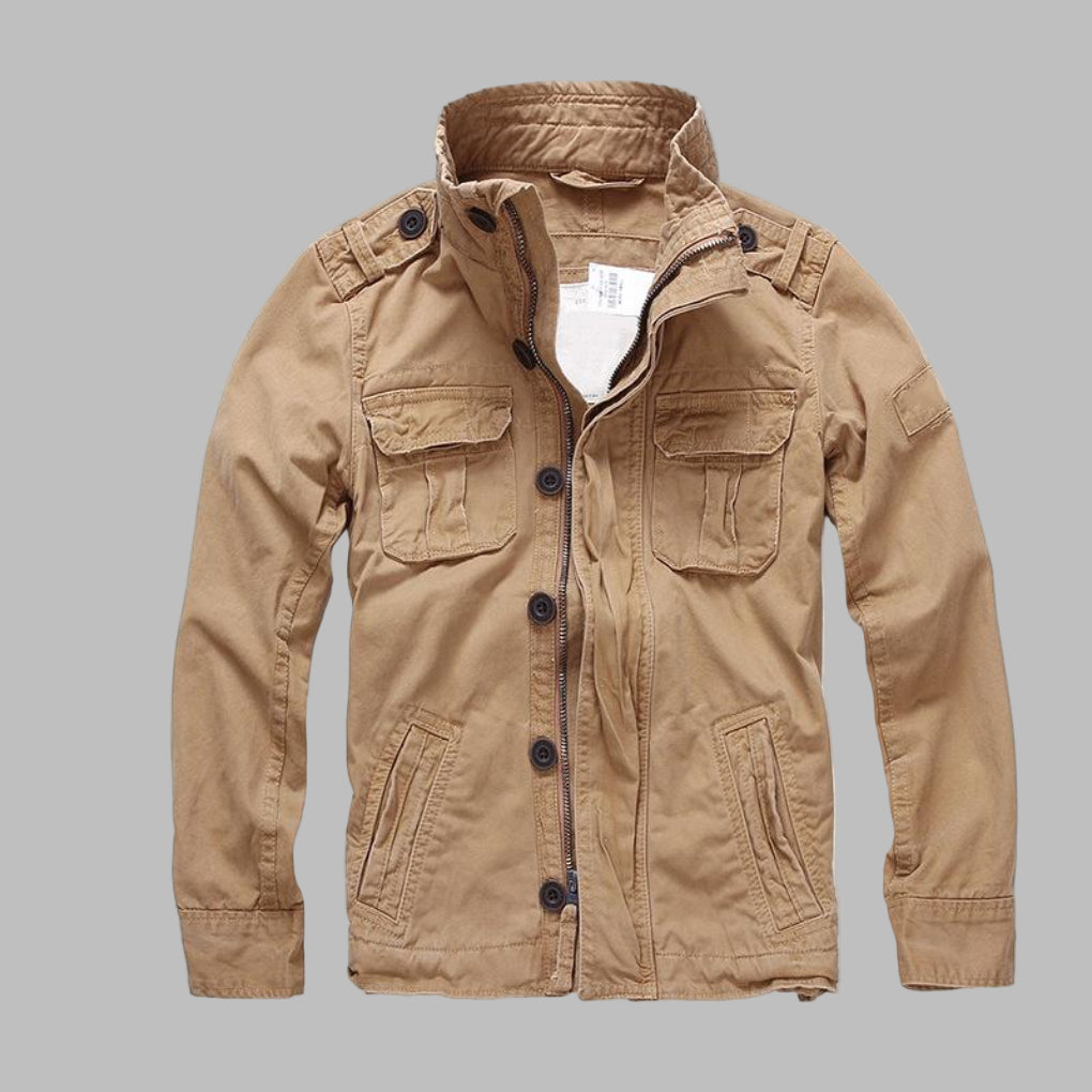 The Caprera Veste légère en coton style militaire décontracté pour homme