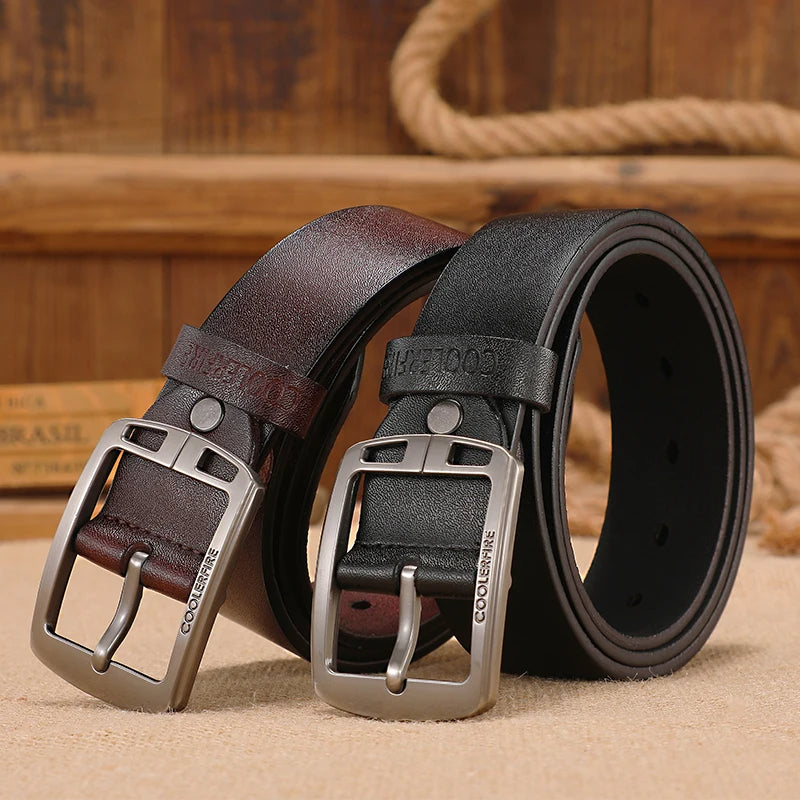 The Hadlow Belt – Cuir de Vache Véritable, Style Vintage Moderne
