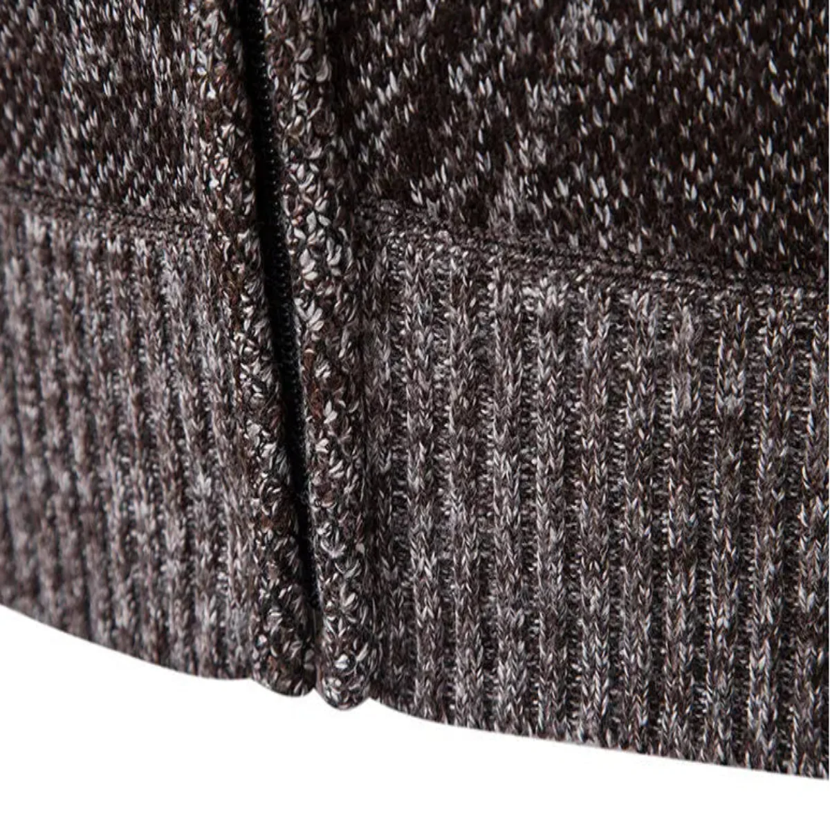 The San Fruttuoso – Cardigan Zippé à Motifs Homme