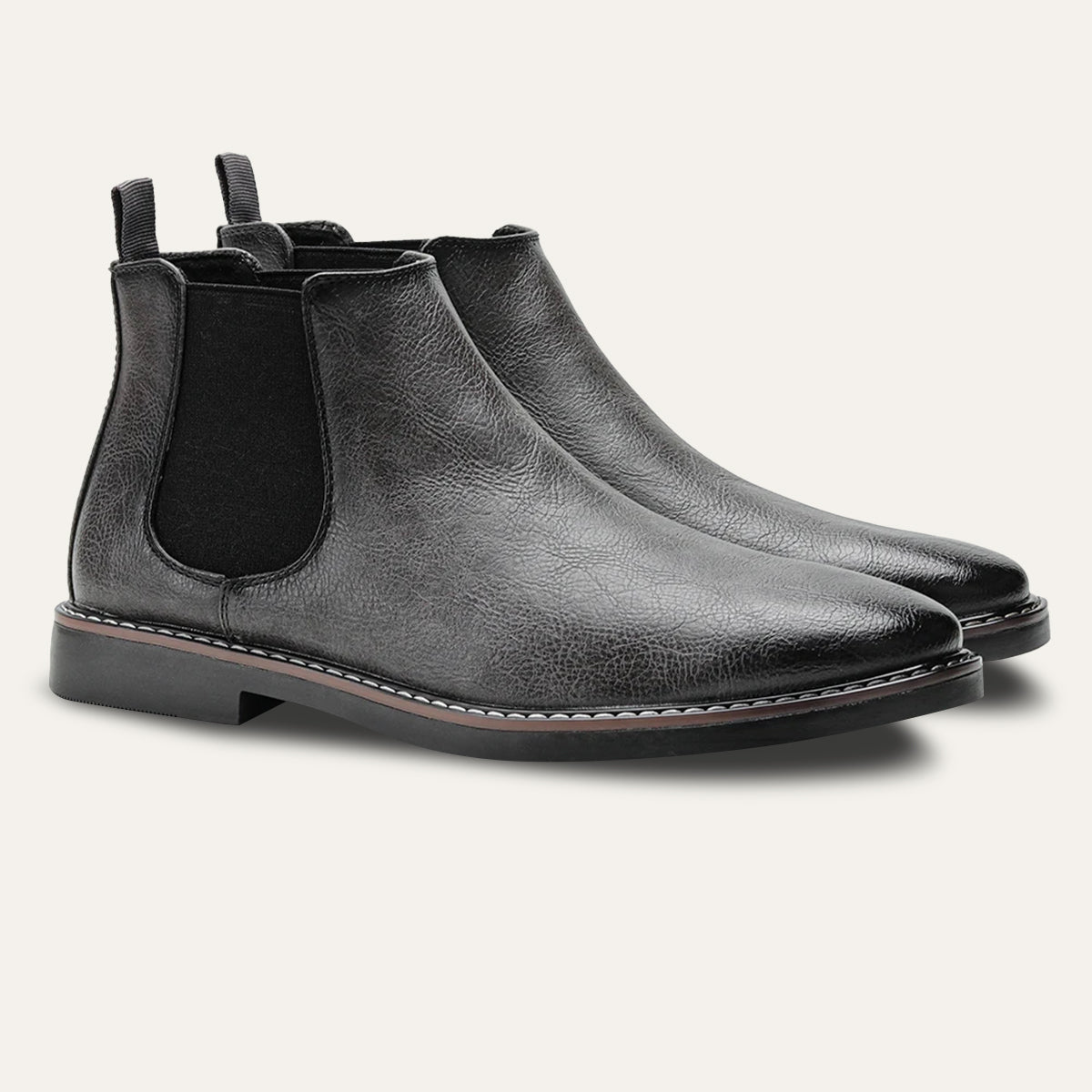 The Staffordshire Bottines Chelsea classiques en cuir pour hommes