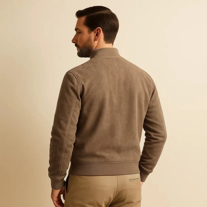 The Verona Élégante veste en daim pour homme - 2025 Modèle automne haut de gamme