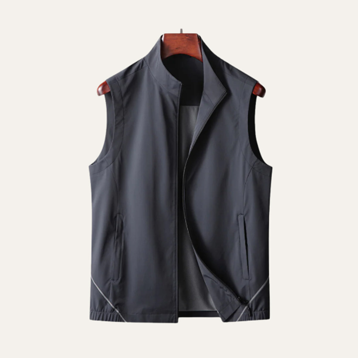 The SoHo Gilet léger décontracté pour homme – Veste sans manches respirante pour superposition