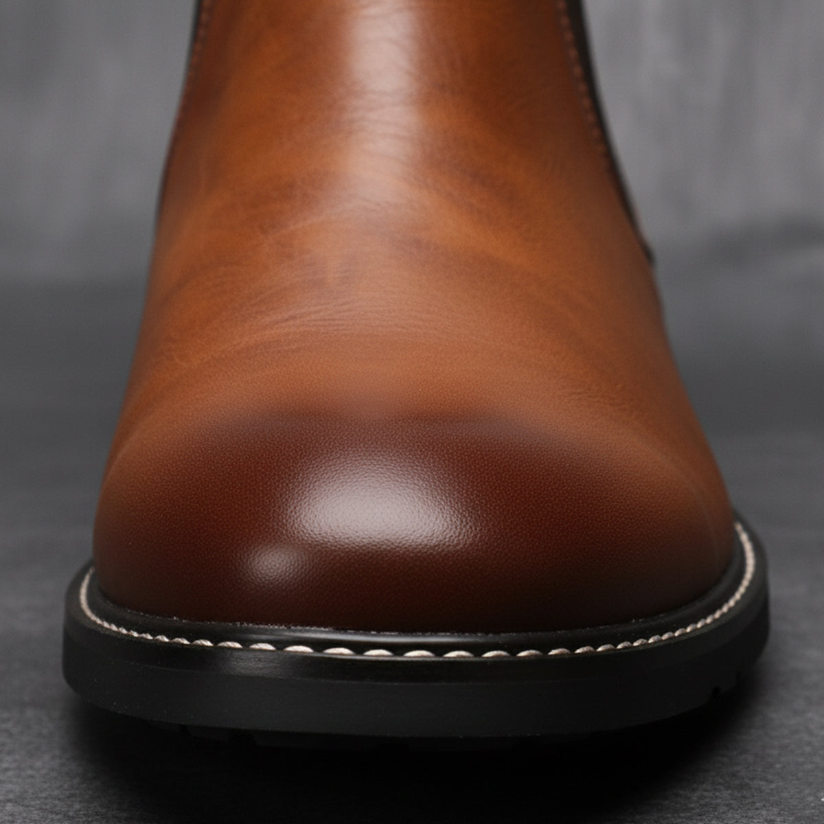 The Staffordshire Bottines Chelsea classiques en cuir pour hommes