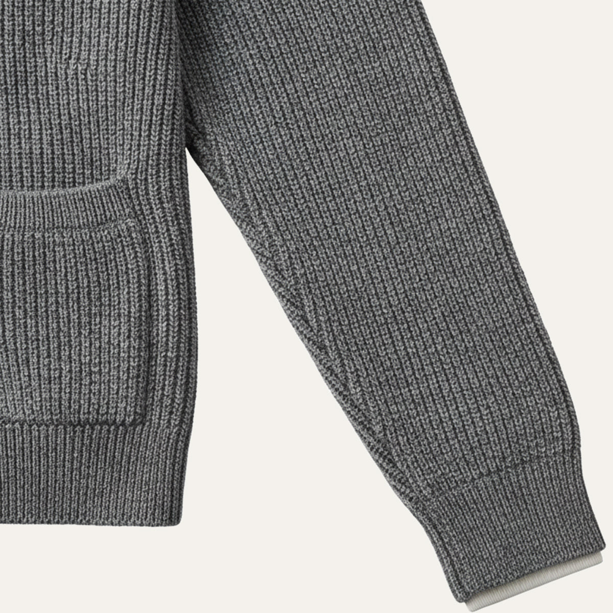 The Nardò Cardigan à col châle en maille épaisse pour homme – Tricot classique à boutons
