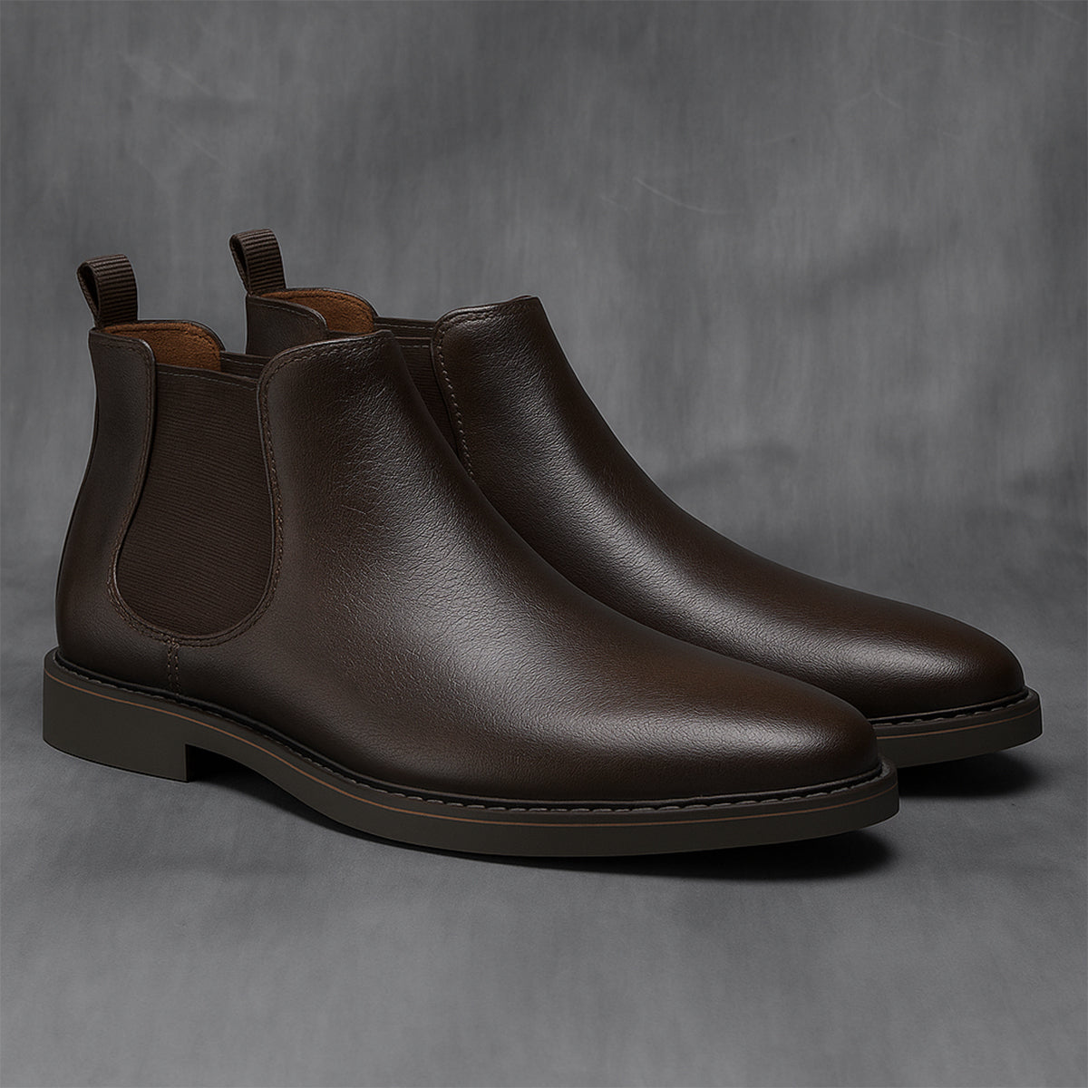 The Staffordshire Bottines Chelsea classiques en cuir pour hommes